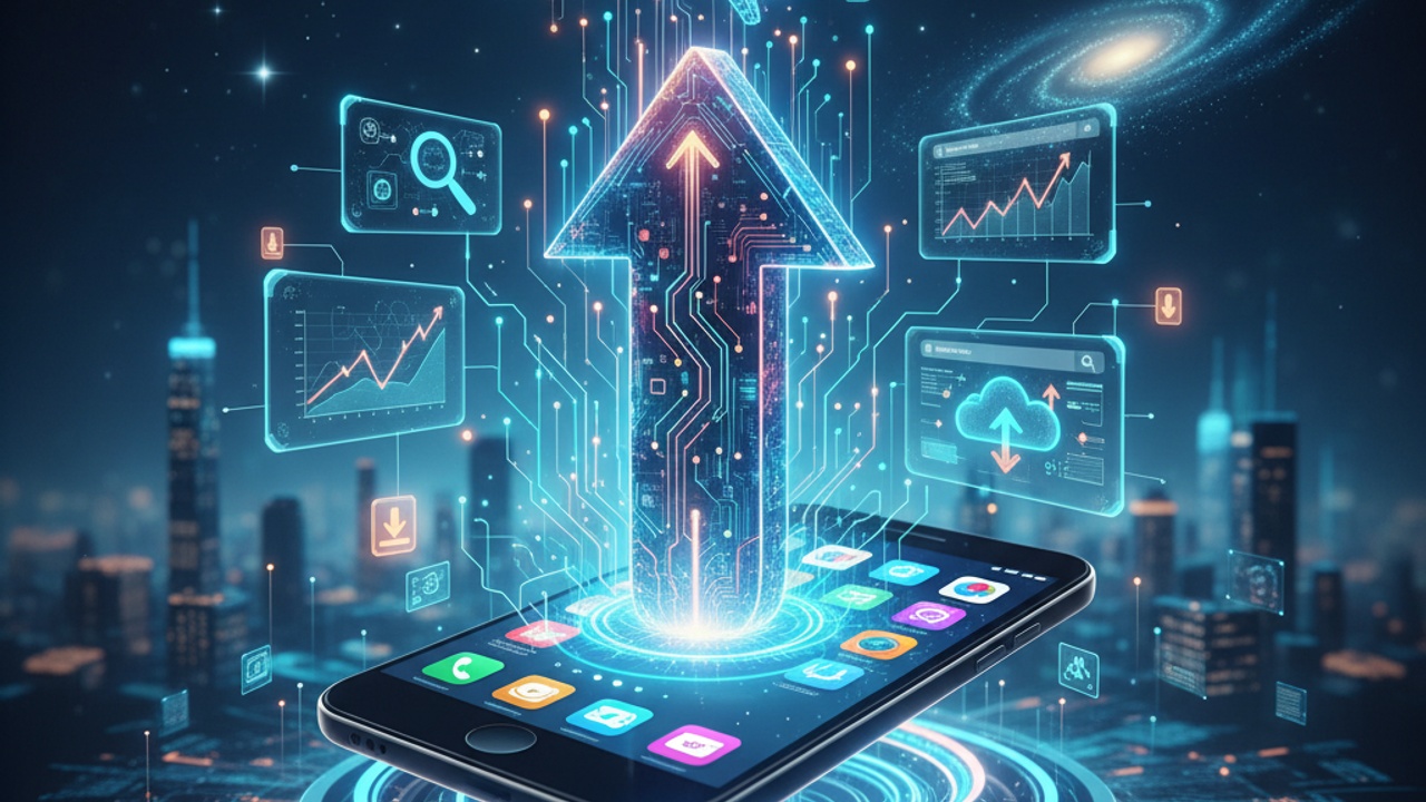 Promoto AI for App Store Optimization (ASO): Elevate Your App's Visibility & Downloads illustration