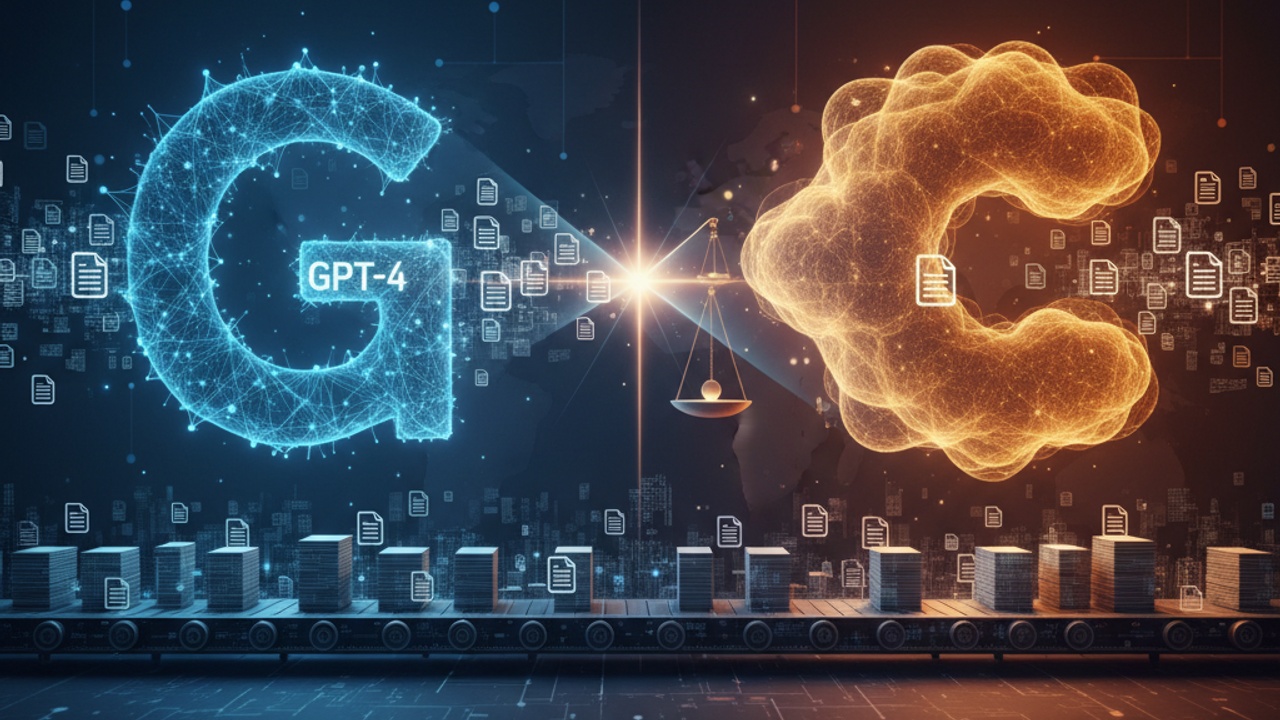 GPT-4 vs Claude: The Best AI Engines for Bulk Content Generation illustration