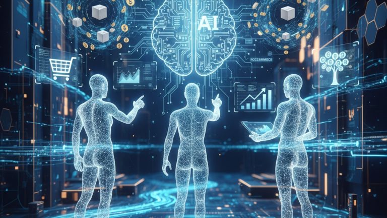 AI-driven SEO dashboard showing site audit results, keyword density analysis, and backlink health in 2026